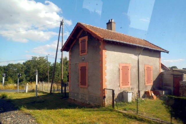 Haute Loire - Craponne sur Arzon - passage à niveau