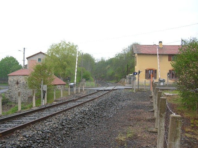 Haute Loire - Vissac Auteyrac - passage à niveau