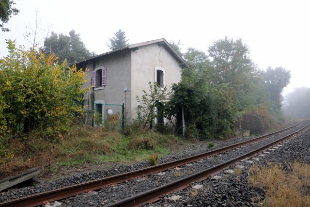 Haute Loire - Fontannes - passage à niveau