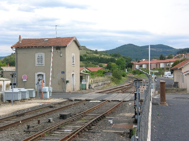 Haute Loire - Langeac - passage à niveau