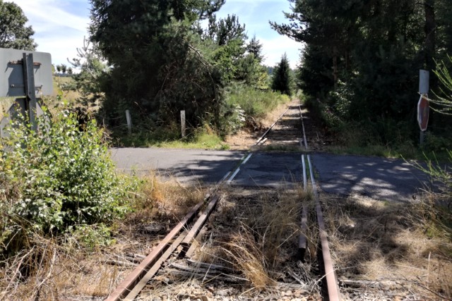 Haute Loire - Monlet - passage à niveau