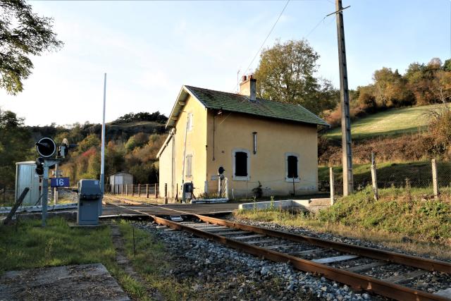 Haute Loire - Polignac - passage à niveau