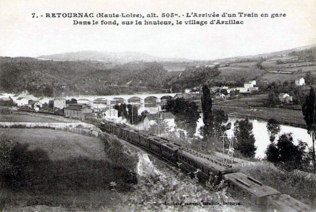 Haute Loire - Retournac - passage à niveau