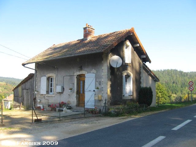 Haute Loire - Riotord - passage à niveau