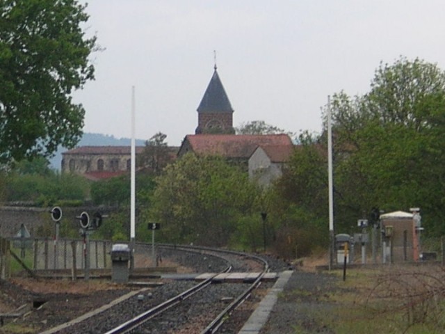 Haute Loire - Saint Georges d'Aurac - passage à niveau