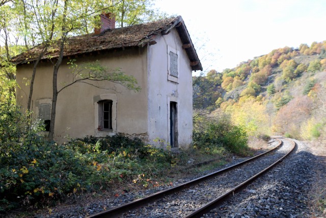 Haute Loire - Saint Haon - passage à niveau