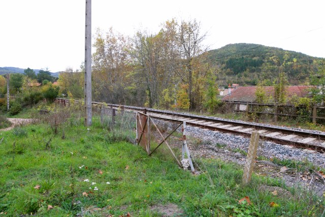 Haute Loire - Saint Vincent - passage à niveau