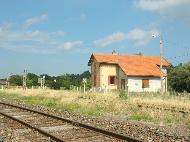 Haute Loire - Vernassal - passage à niveau
