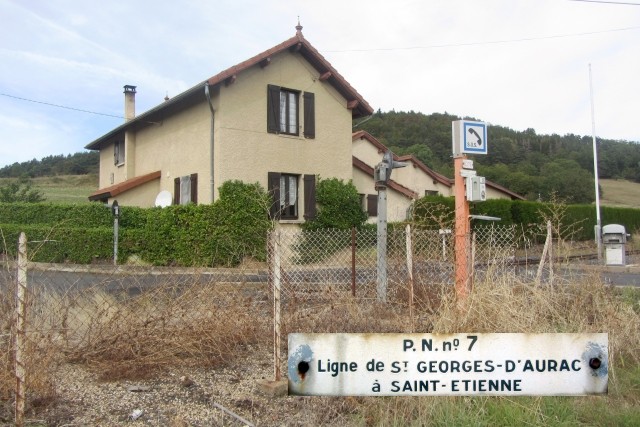 Haute Loire - Vissac Auteyrac - passage à niveau