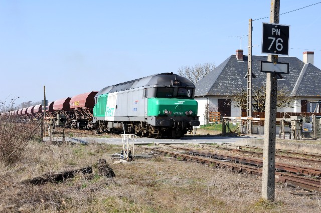 Loiret - Corbeilles - passage à niveau