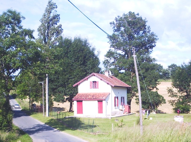 Lot et Garonne - Puysserampion - passage à niveau