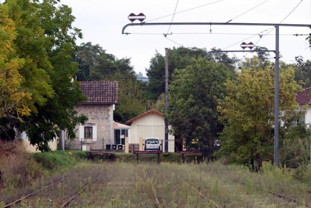 Lot et Garonne - Tonneins - passage à niveau