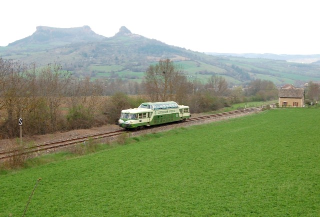 Lozère - Barjac - passage à niveau