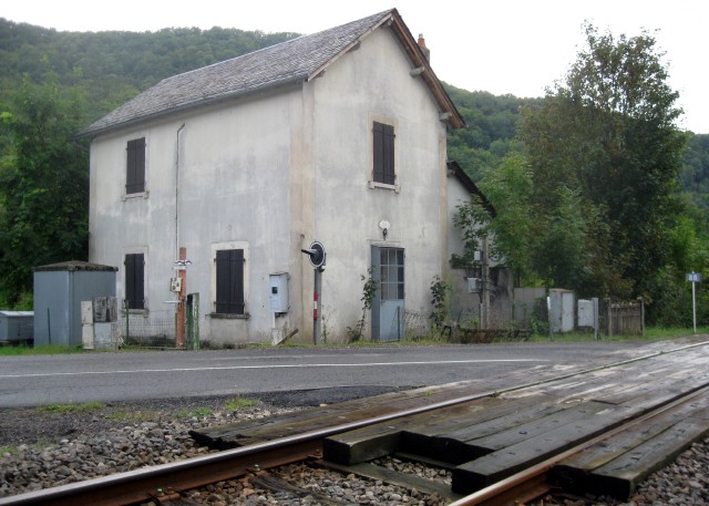 Lozère - Canilhac - passage à niveau