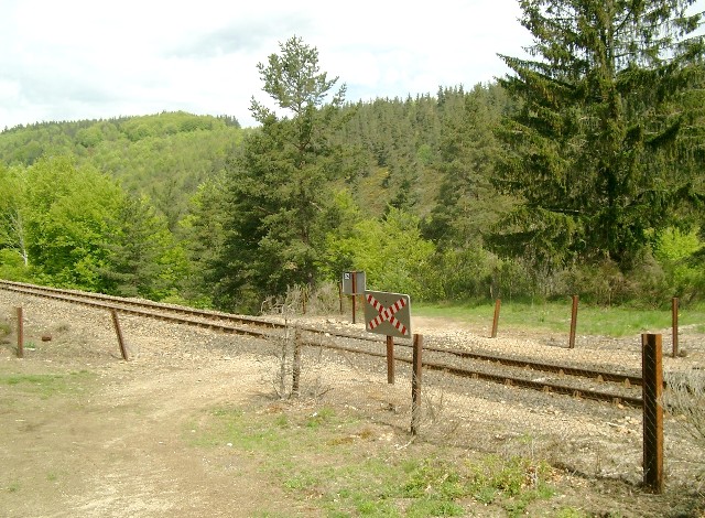 Lozère - La Bastide Puylaurent - passage à niveau