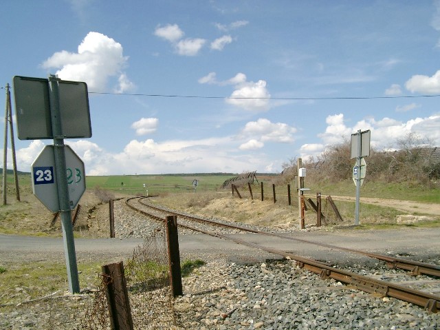 Lozère - Allenc - passage à niveau