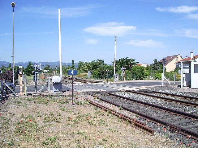 Puy de Dôme -  - passage à niveau