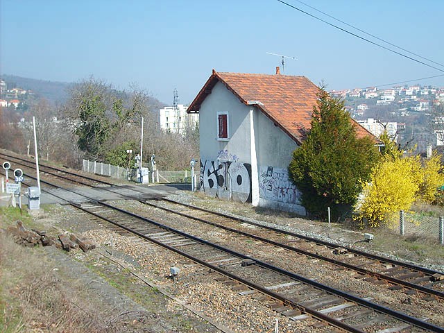 Puy de Dôme - Clermont Ferrand - passage à niveau