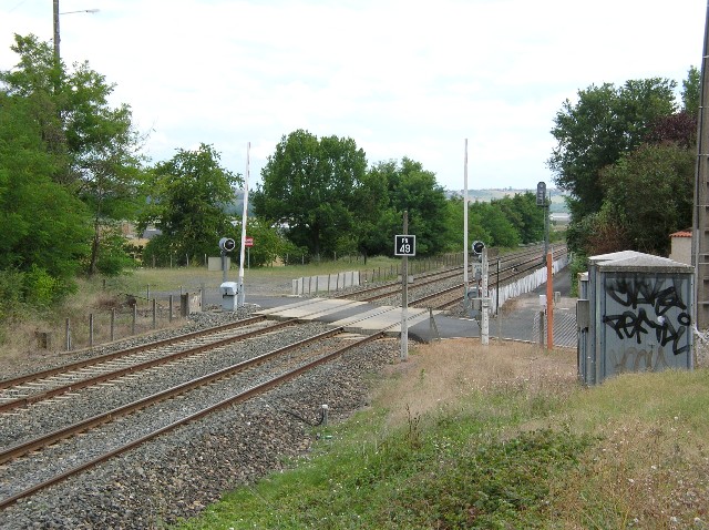 Puy de Dôme - Issoire - passage à niveau