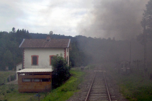 Puy de Dôme - Marat - passage à niveau