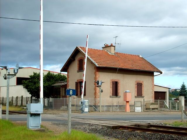 Puy de Dôme -  - passage à niveau