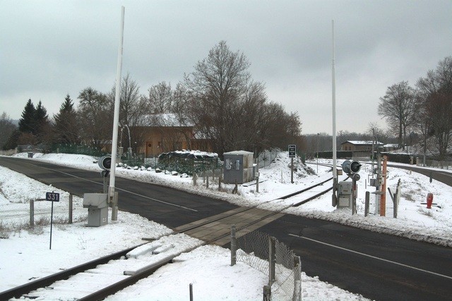 Puy de Dôme - Saint Ours - passage à niveau