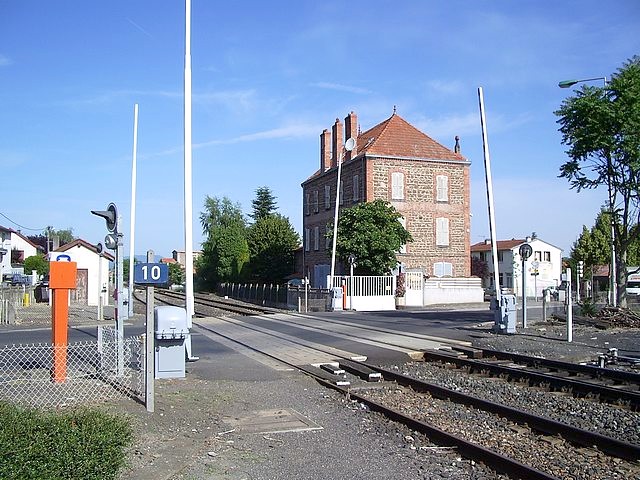 Puy de Dôme -  - passage à niveau