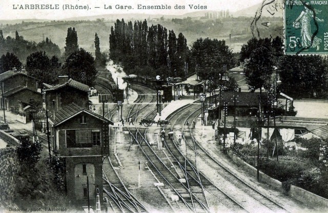 Rhône - L'Arbresle - passage à niveau