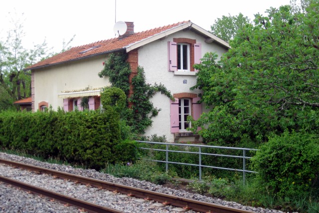 Tarn - Le Riols - passage à niveau