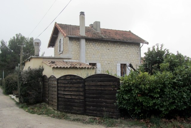 Vaucluse - Séguret - passage à niveau