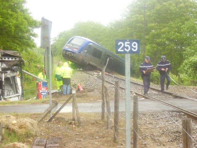 Vienne -  - passage à niveau