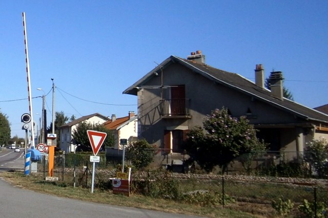 Haute Vienne - Couzeix - passage à niveau