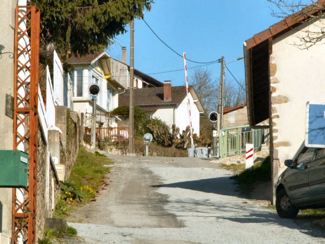 Haute Vienne - Saint Priest Taurion - passage à niveau