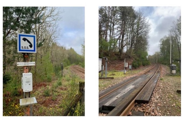 Corrèze - Meymac - passage à niveau