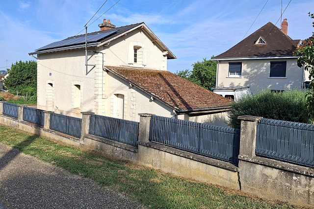 Indre - Le Menoux - passage à niveau