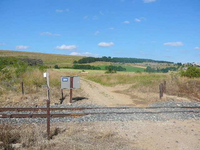 Lozère - Allenc - passage à niveau