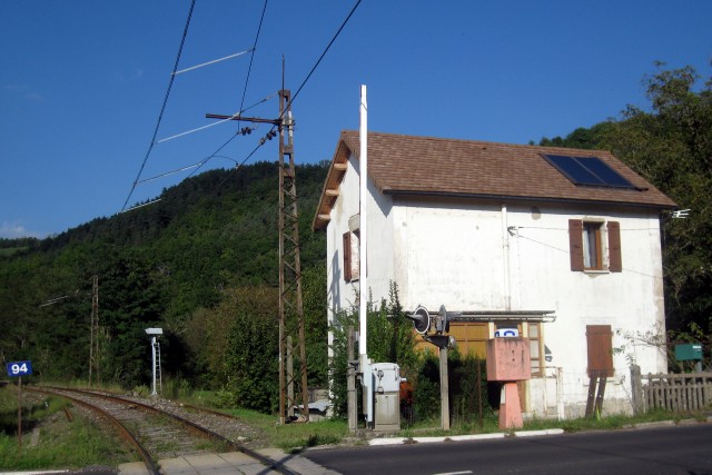 Lozère - Banassac - passage à niveau