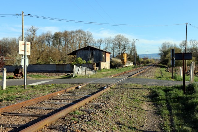 Puy de Dôme - Marsac en Livradois - passage à niveau