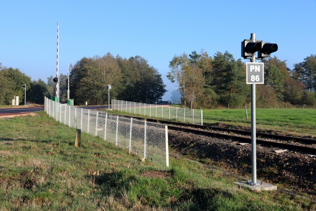 Puy de Dôme - Marsac en Livradois - passage à niveau
