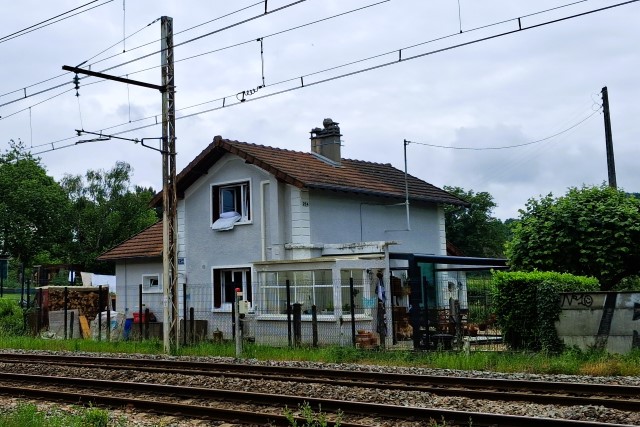 Haute Vienne - Saint Germain les Belles - passage à niveau